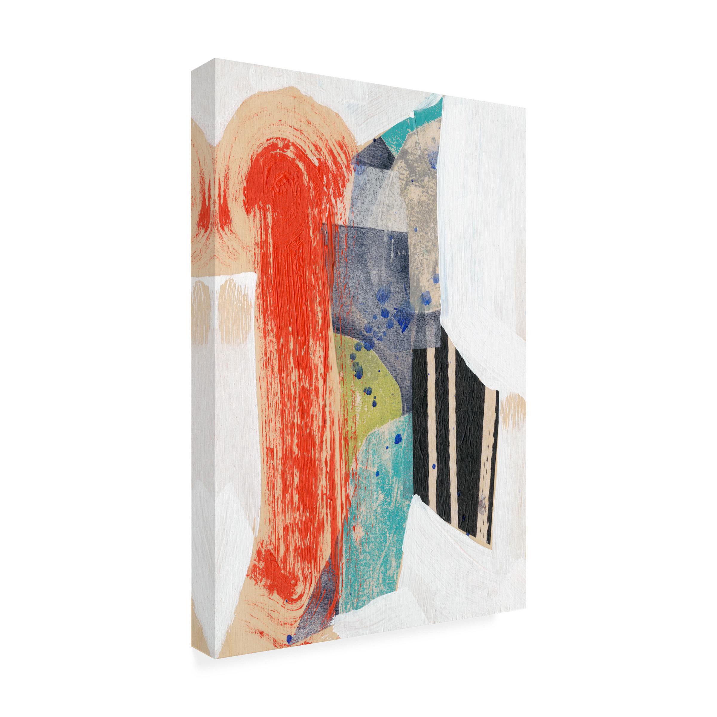 Jennifer Goldberger 'Pop Quirk II' Canvas Art