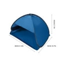 thumbnail image 2 of Anckoeil Automatic Beach Tent with Storage Bag, 2 of 4