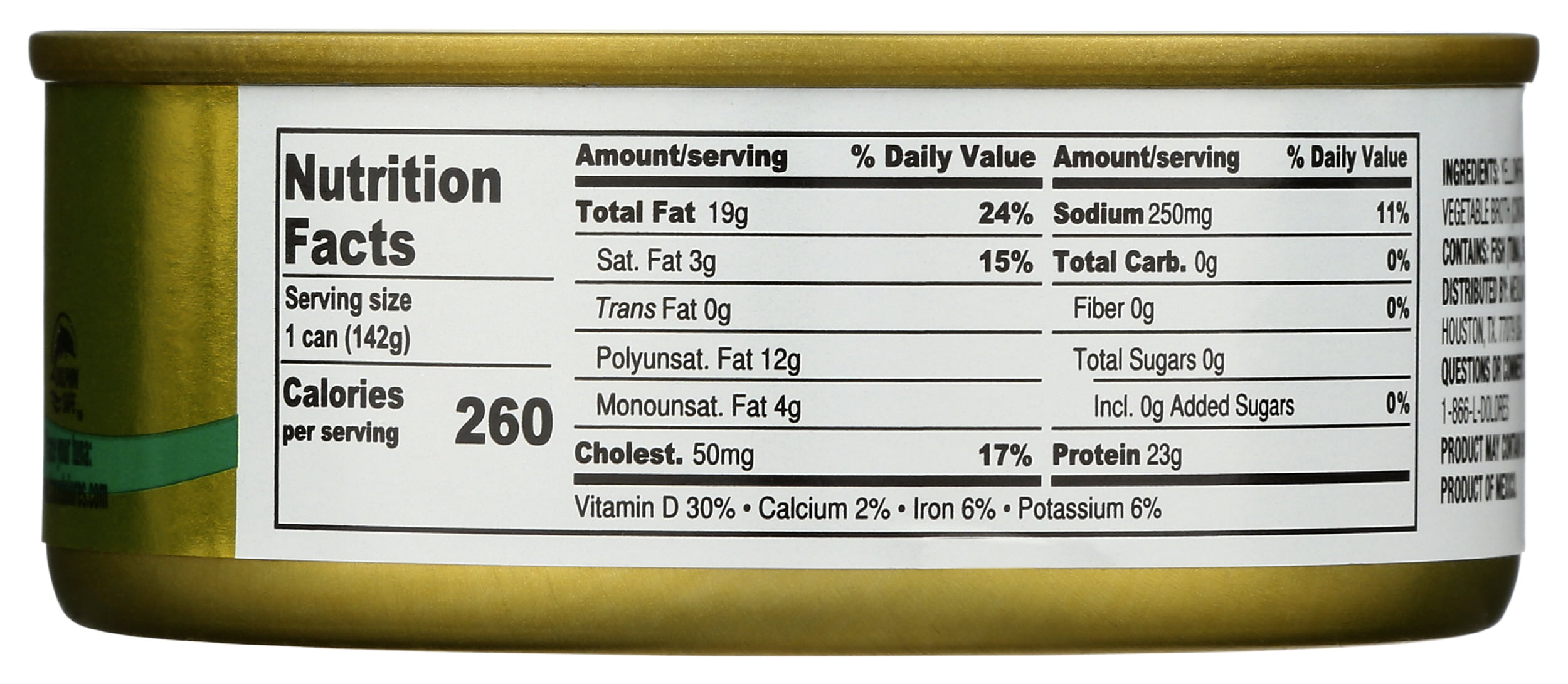 Pack of 12, Dolores Chunk Light Yellowfin Tuna, 5 oz