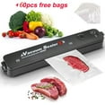thumbnail image 1 of Scelleuse Alimentaire sous Vide Automatique.Scelleuse Manuelle. Machine pour Aliments Secs et Humides avec 60/110 Sacs, 1 of 5