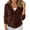 C-Coffee428, variant on DHFJKG Womens Cardigan Sweater Button Down Solid Color V-Neck Long Sleeve Coat For Fall Winter Office Lady Warm Soft Comfort Coat