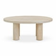 thumbnail image 3 of Pemberly Row Table d'Appoint Ronde de 32 Pouces pour Intérieur/extérieur en Faux Travertin, 3 of 6