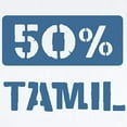 thumbnail image 2 of CafePress - 50 Percent Tamil Infant Bodysuit - Baby Light Bodysuit, Size Newborn - 24 Months, 2 of 4