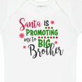 thumbnail image 4 of Inktastic Santa is Promoting Me to Big Brother Boys Baby Bodysuit, 4 of 5