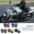 thumbnail image 3 of Speravity 2 piezas reemplazadas de horquilla delantera, copas de eje, copa amortiguadora, aleación de aluminio, profesional, fácil de instalar, Accesorios para motos Plata, 3 of 6