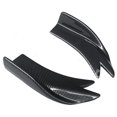 thumbnail image 1 of Car Bumper Fin Canard Splitter Diffuser Valence Spoiler Lip Carbon Fiber Look, 1 of 4