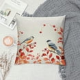 thumbnail image 2 of Chilfamy Bird Branches Berries Pillow Covers for Couch Sofa Indoor Outdoor Square Soft and Durable 1PC 24x24in, 2 of 5