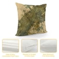 thumbnail image 4 of YINGXI Throw Pillow Cushion Case, Stain Look Quirky Details Design Print, Accent Double-Sided Digital Printing,Eggshell Fawn and Khaki 18x18in, 4 of 5