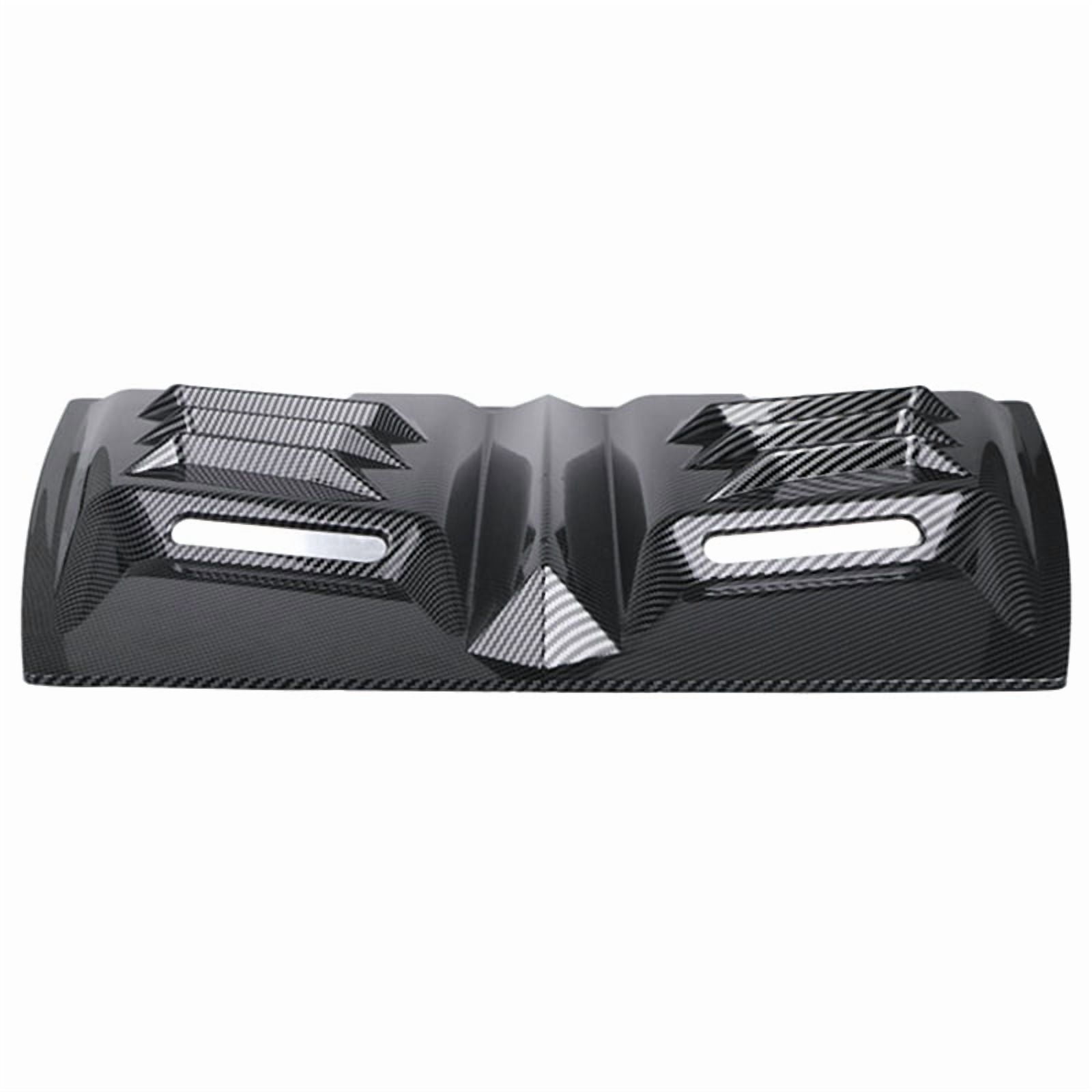 Car Air Flow Intake Hood Scoop Vent Bonnet Decorative Cover Center Side Air Outlet Hood Universal Auto Exterior Access A,1 x Car Air Flow Intake Hood,Carbon Fiber Pattern