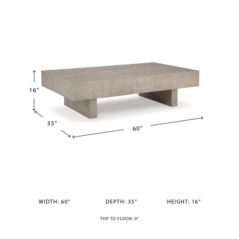 Signature Design by Ashley Jorlaina Light Brown Coffee Table