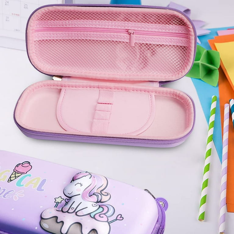 Multicolor Rubber 3d Unicorn Pencil Case Pouch, For Kids Toy, Packaging  Type: Packet at Rs 160/piece in Surat