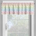 thumbnail image 2 of Ambesonne Abstract Valance Pack of 2, Polka Dots in Pastel Tones, 54"X18", Multicolor, 2 of 5