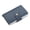 Plain Blue, variant on Suitable for both women and men, small card holder with clasp, RFID automatic pop-up card holder, vintage card case, anti-magnetic card holder, wallet