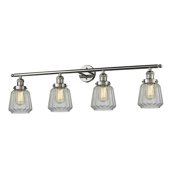Innovations 4-LT LED Chatham 42.25" Bathroom Fixture - Polished Nickel - 215-PN-G142-LED