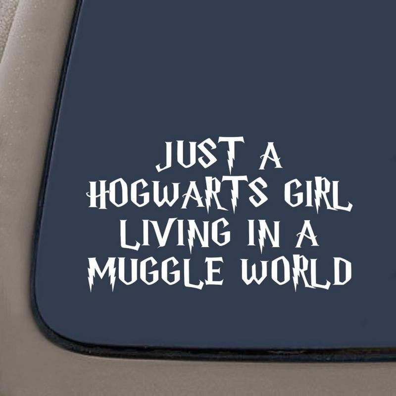Harry Potter Love Hogwarts Vinyl Decal Sticker Car Van Laptop 