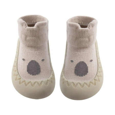 

Shuttle tree Baby Shoes Boys Girls First Walking Shoes Non Slip Soft Sole Sneakers Toddler Infant Baby Sock Shoes