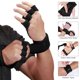thumbnail image 3 of Guantes de Levantamiento Guantes de atrenamiento Con Envoltas de Muñeca Integradas Protector de mano antideslizante para Pilos de Elevación de Pesas Platirs, 3 of 7