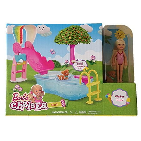 Barbie chelsea pool set sale