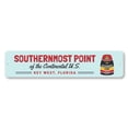 thumbnail image 2 of Southernmost Point Key West Novelty Decor, Metal Wall Sign - 4x18 Inches, 2 of 4