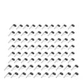 thumbnail image 1 of Fishing Rod Rack with Alloy Tips for DIY Kits Ideal for Freshwater and Saltwater Fishing Silver, 1 of 6