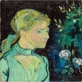 thumbnail image 3 of Gogh, Vincent van 12x12 Black Modern Framed Museum Art Print Titled - Adeline Ravoux, 3 of 5