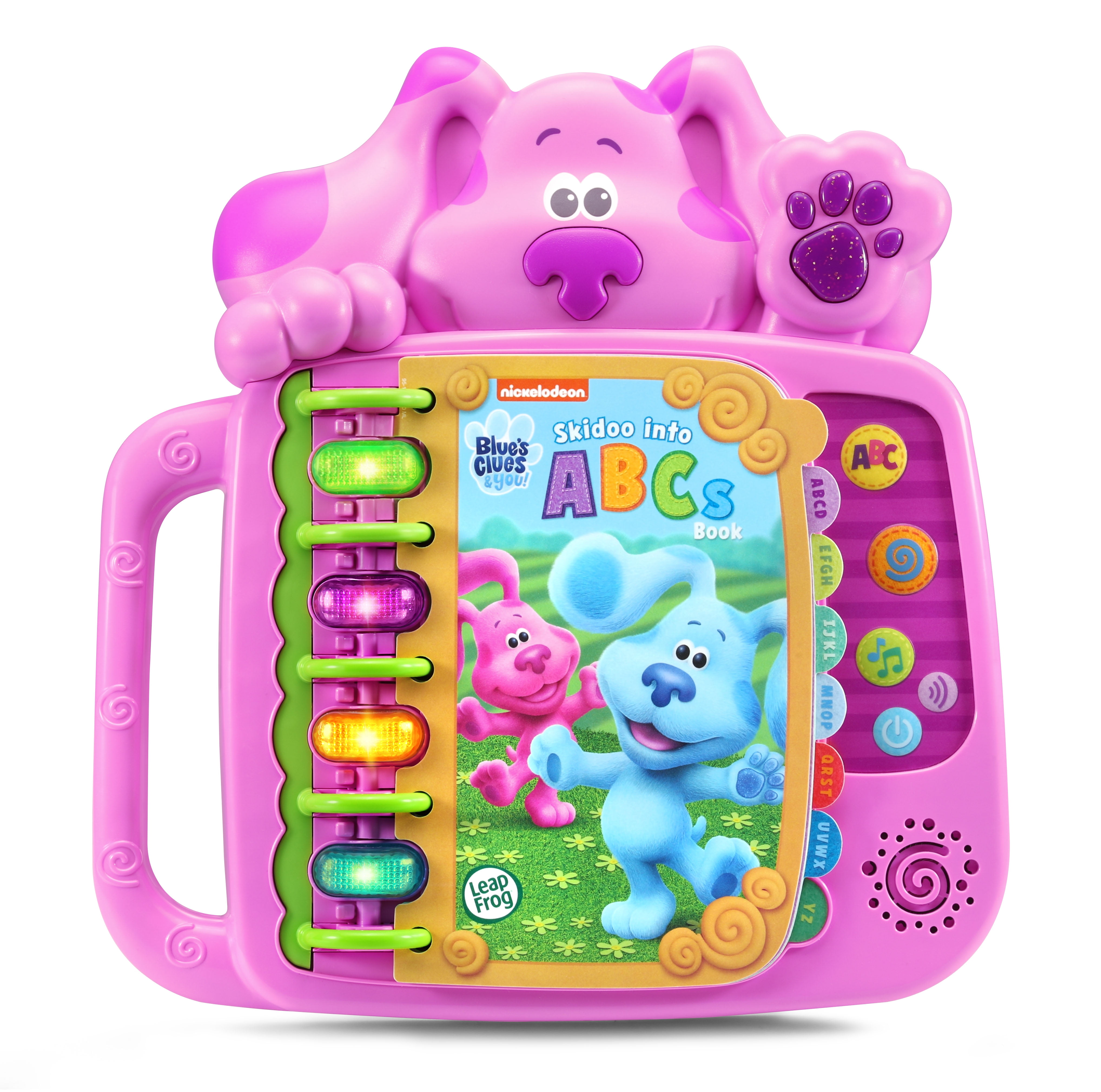 LeapFrog Blue's Clues and You SKIDOO Into ABCs Book Magenta for sale online 