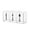 Clear, variant on Utensil storage box for Kitchen Counter, Plastic Silverware Organizer Pen Holder for Desk, 3 Compartments Flatware Caddy for Knife Spoon Fork