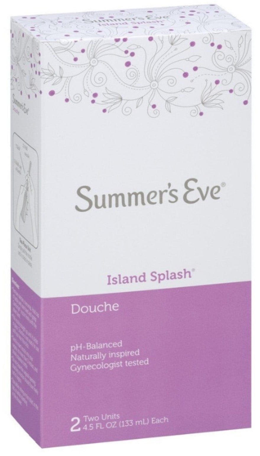 Summer's Eve Douches Island Splash 2 Each (Pack of 3)
