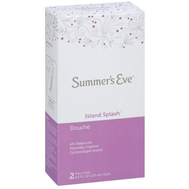 Summer's Eve Douches Island Splash 2 Each (Pack of 3)