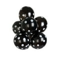 thumbnail image 6 of BalsaCircle 25 Black White Polka Dots 12" Round Latex Helium Air Plain Balloons Wedding, 6 of 6