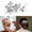 Style A, variant on 2Pcs Bridal Hair Clip Wedding Hairpin Bride Pearl Hair Clips Barrette Elegant Bridal Hairpins Hair Accessories for Women Girls