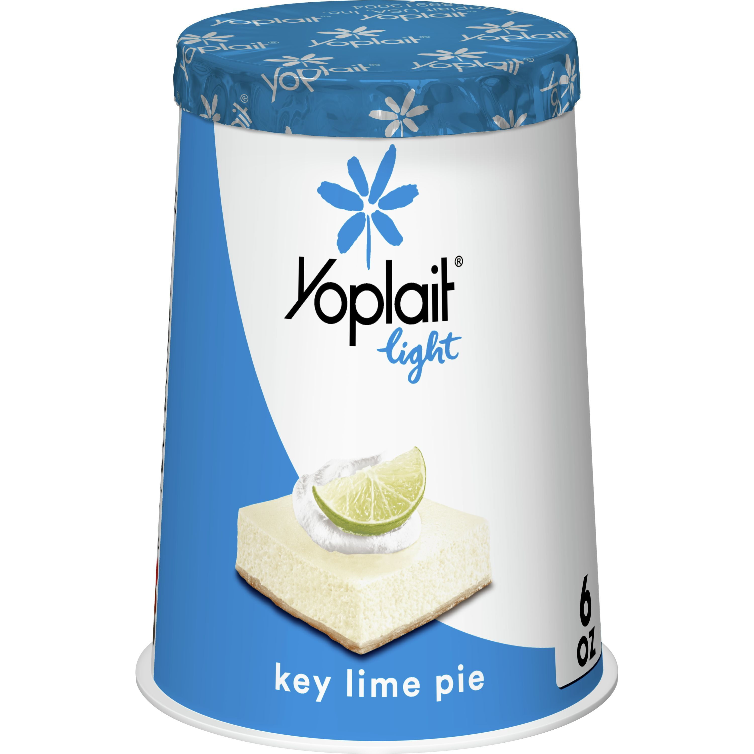 Yoplait Light Key Lime Pie Fat Free Yogurt, 6 OZ Yogurt Cup