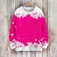 thumbnail image 4 of LIaqionyy Chandail de Noël pour Femmes Surdimensionné Col Rond Mode Automne Hiver, 4 of 5
