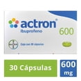 thumbnail image 1 of Actron Ibuprofeno 600 mg 30 capsulas., 1 of 4