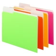 thumbnail image 2 of Smead File Folder, 1/3 Cut, Letter, Neon Colors, 12/Pack (11925), 2 of 5