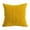 Yellow, variant on Throw Pillow Covers 24x24 Inch, Corduroy Ribbed Decorative Square Pillowcases, Farmhouse Holiday Cushion Covers for Couch Sofa Living Room Bedroom Outdoor Home Decor