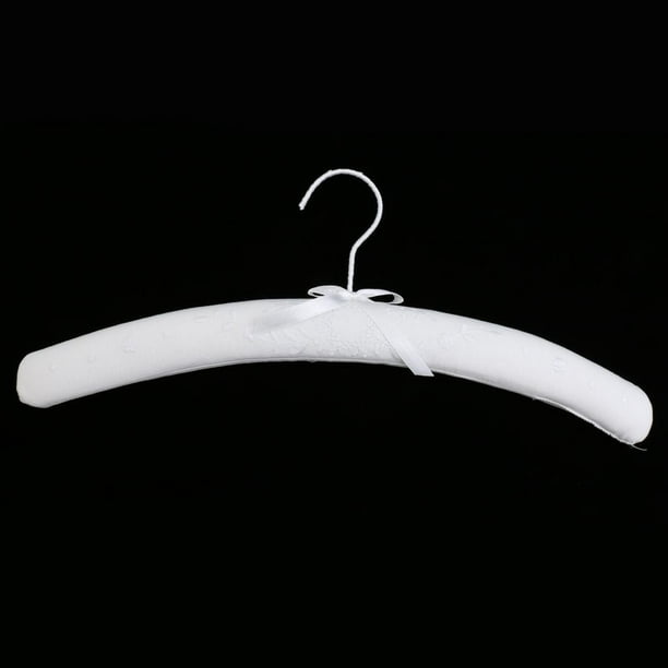 Colgador Ado Floral de Ropa de Ropa Colgador de Gancho de Talladora de Hombro Blanco BLESIY Percha de ropa