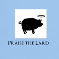 thumbnail image 3 of CafePress - Praise The Lard T Shirt - Men's Classic Graphic T-Shirt, 3 of 4