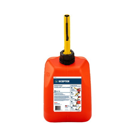 Scepter Ameri-Can FG4G213 2 Gallon Gas Can with Easy-Flo Spout, Red
