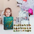 thumbnail image 4 of Sea glass advent calendar 2025, 24-Day Ocean-Themed Christmas Countdown Calendar, with 24 Adorable Realistic Ocean Animals Decoration, for Ocean Lovers, Kids & Collectors, 4 of 7