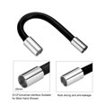 thumbnail image 4 of 2pcs Foam Extension Tube With Connector, 360 Degrees Faucet Sprayer Extension Hose, Black 30cm/50cm, 4 of 5