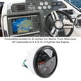 thumbnail image 4 of 85mm Speedometer Fuel Gauge 8 16V Voltmeter 3 3 8 Inch 3 in 1 7000RPM Speedometer Tachometer 7 Color Backlight for Truck Car Speedometer Odometer Boat, 4 of 7