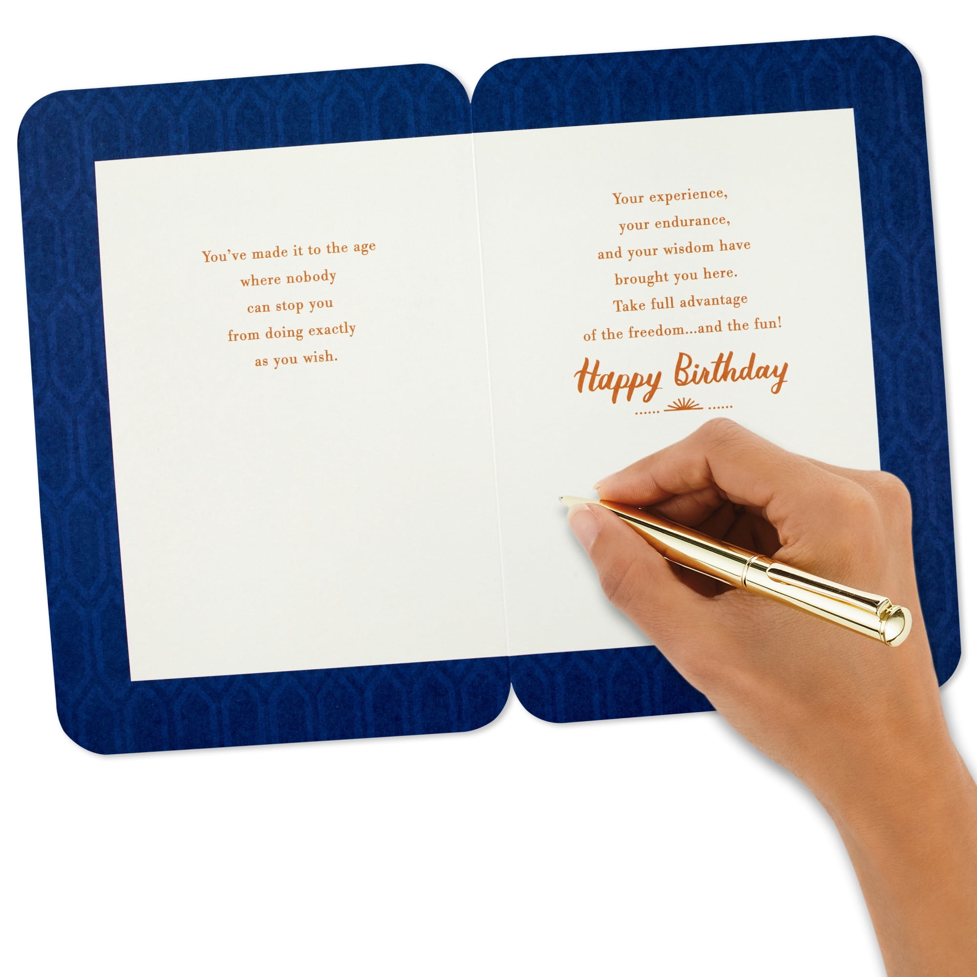 Hallmark 60th Birthday Card (Whatever You Want It To Be)