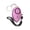 Hot Pink, variant on Personal Safety Alarm Keychain, Reusable Portable Self Defense Panic Alert Device, Loud Sound Security Protection Alarm, Suitable for Women Joggers Elderly Camping Travel Night Walking