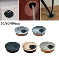 1Pc Practical 50Mm/60Mm/80Mm Computer Metal Grommet Desk Office Table