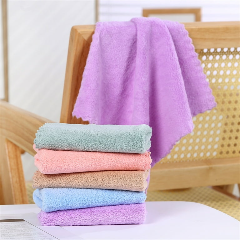 5pcs/lot Good Quality Cheap Face Towel Small Towel Hand Towels