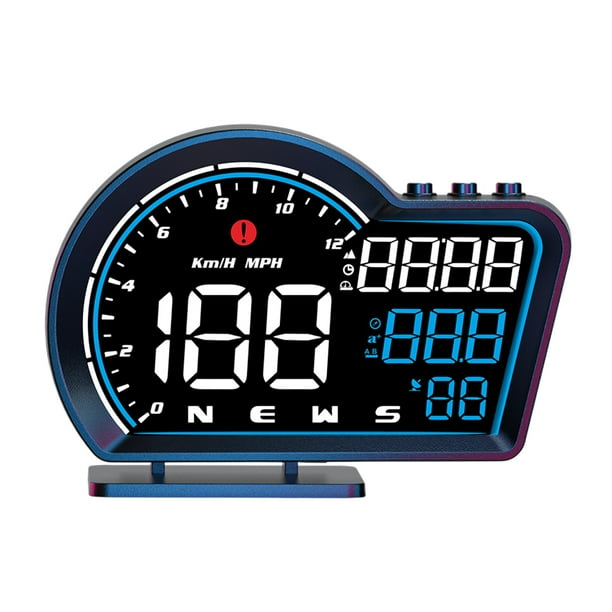 Velocímetro Digital Ygjytge HUD para Vehículo Pantalla HD Ajustable