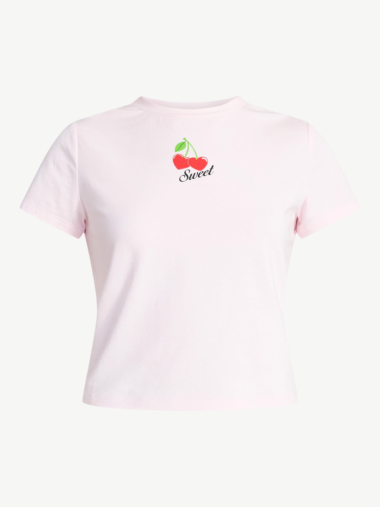 No Boundaries Sleepwear Graphic Baby Tee, Women's XS-XXL