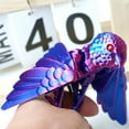 thumbnail image 5 of 3D Printed Parrot Model,Flexible Animals Toy Statue,Bird with Wing,Movable Joints,Home Office Decor,Interesting Toys for Autism/ADHD,Festival Gifts toco,Fidget Toys, Executive Desk Animals Toy, 5 of 6