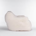 thumbnail image 5 of Soft Tufted Foam Bean Bag Chair for Adults Teens, Fluffy Lazy Sofa Teddy Fabric Bag, Comfortable Couch, Stuffed Sofa, Reading Chair, Lounge Chair for Bedroom Living Room Apartment, Ivory White, 5 of 7